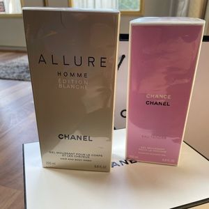 Men and women bath gel and body wash